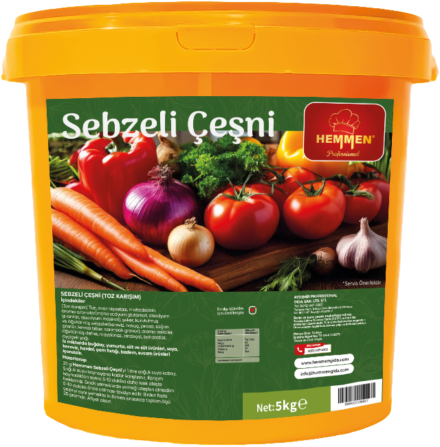 Sebzeli Çeşni Premium